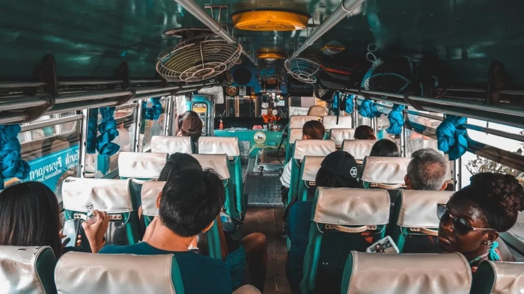 Viagem com a 123 ônibus (fonte: Google Adaptada)