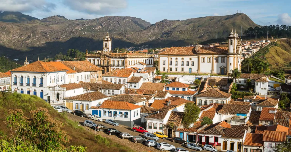 Conheça Ouro Preto em Minas Gerais (fonte: Google adaptada)